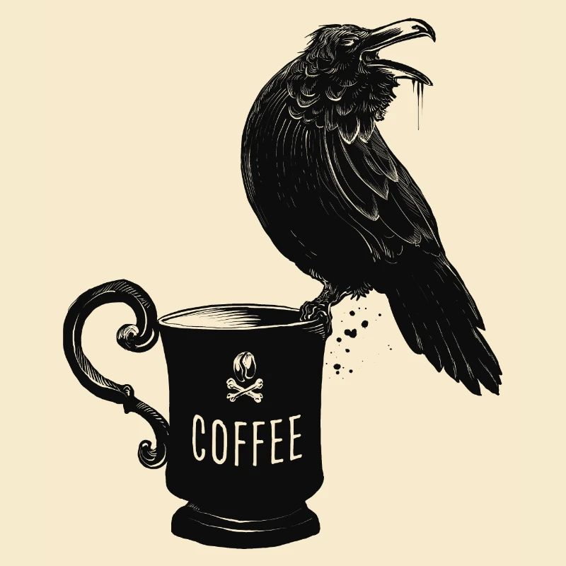 Coffee raven