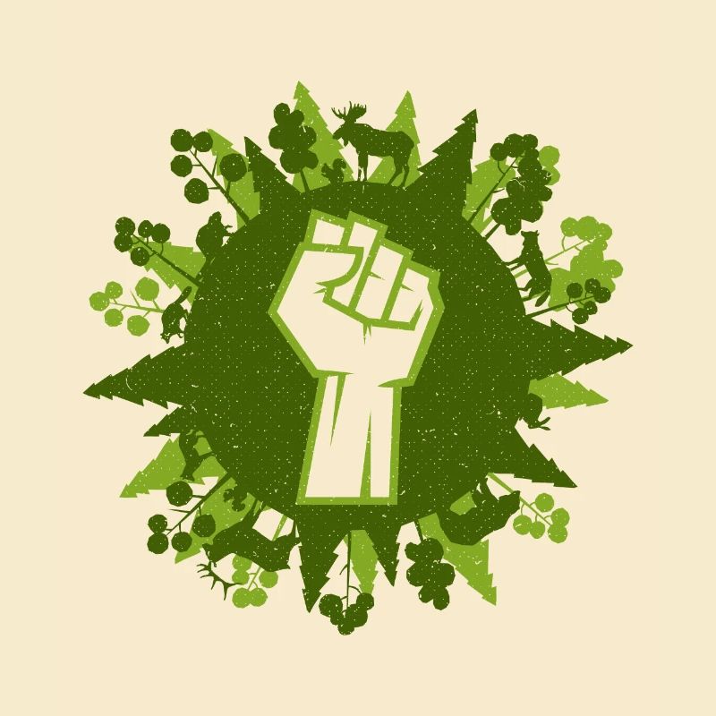 Eco Friendly Protest