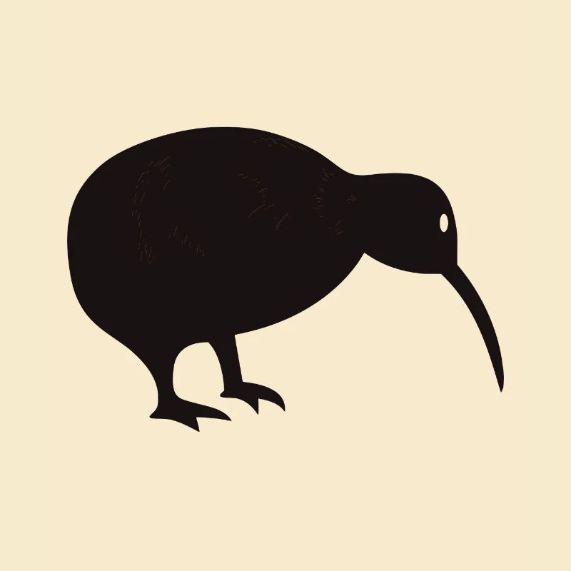 Kiwi Vogel Damen Geschenkidee Neuseeland