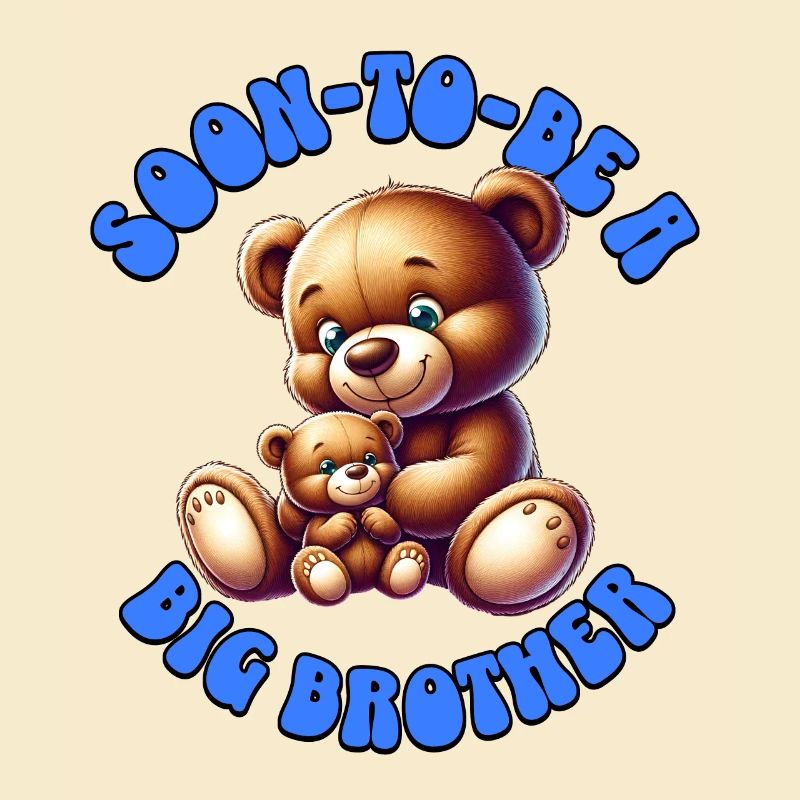 Ich werde ein großer Bruder süße Teddybären,