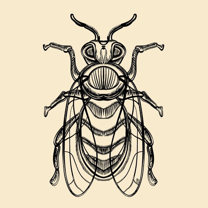 Bee pattern / Beekeeping / beekeeper / honey