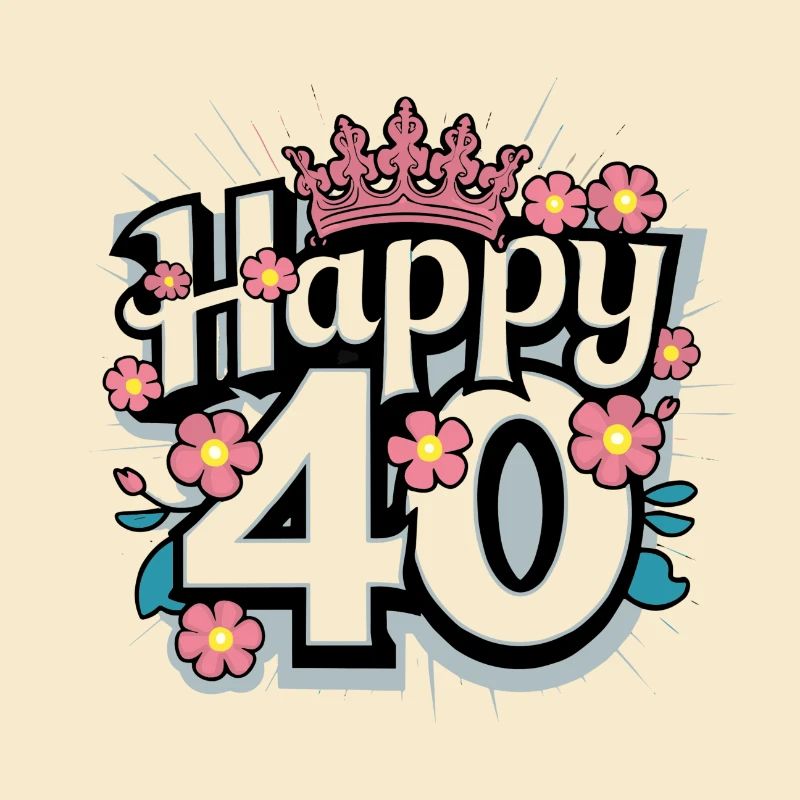 Runder Geburtstag 40.