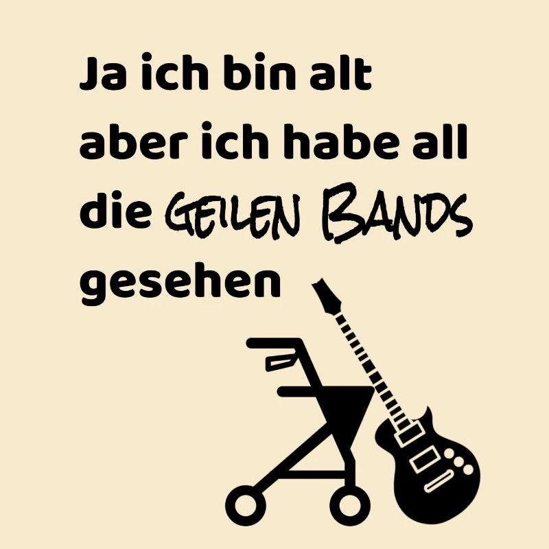 Rollator with guitar