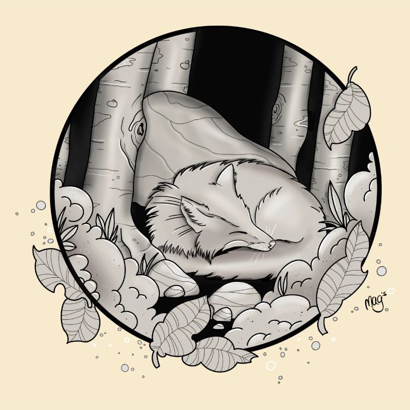 Sleepy Fox