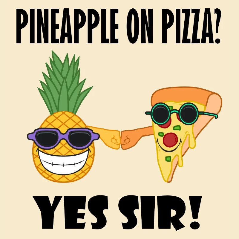 Pizza Chef, pizza tropicale à l'ananas, chef