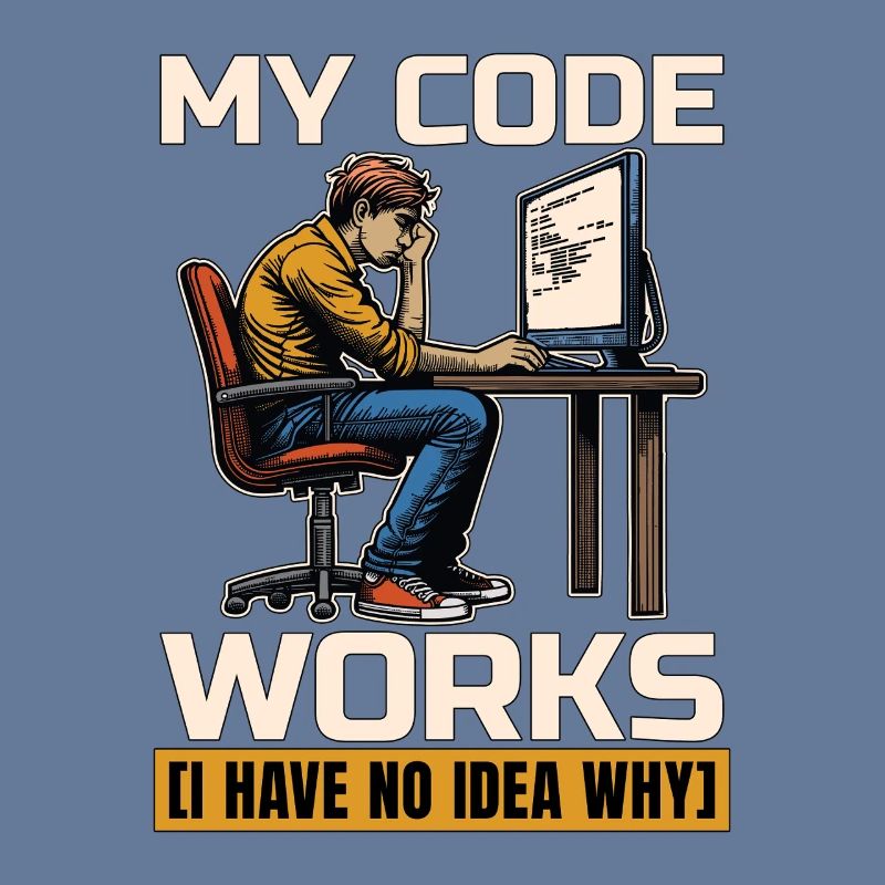 Coder My Code Works I Have No Idea Web Developer