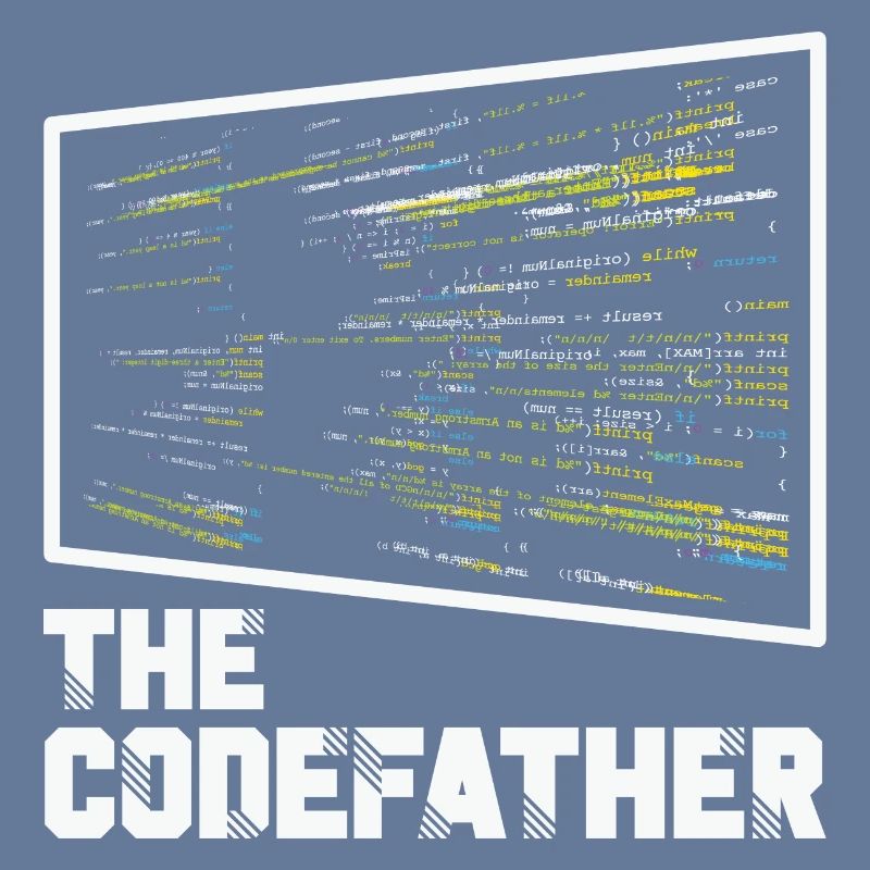 Le Codefather Programmeur Codage Coder Drôle
