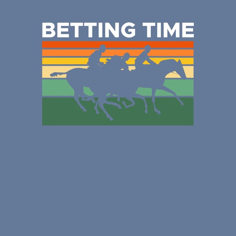 Tempo di scommesse Regalo camicia da corsa dei cavalli