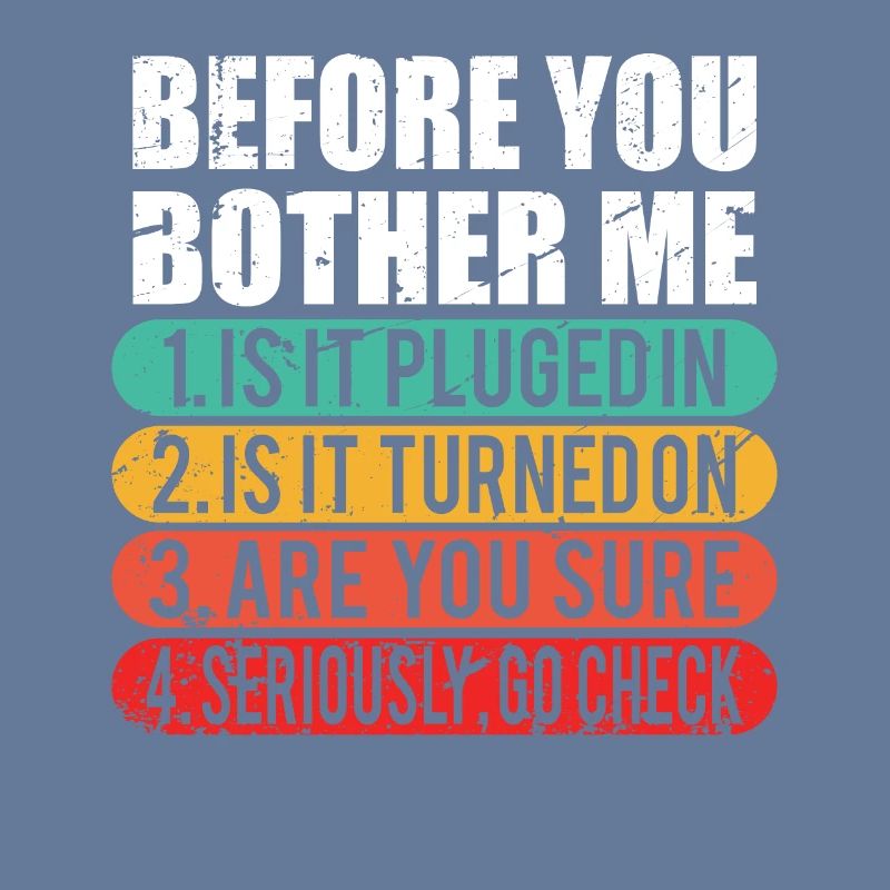 Funny Tech Support / Computer Techie Nerd Gift