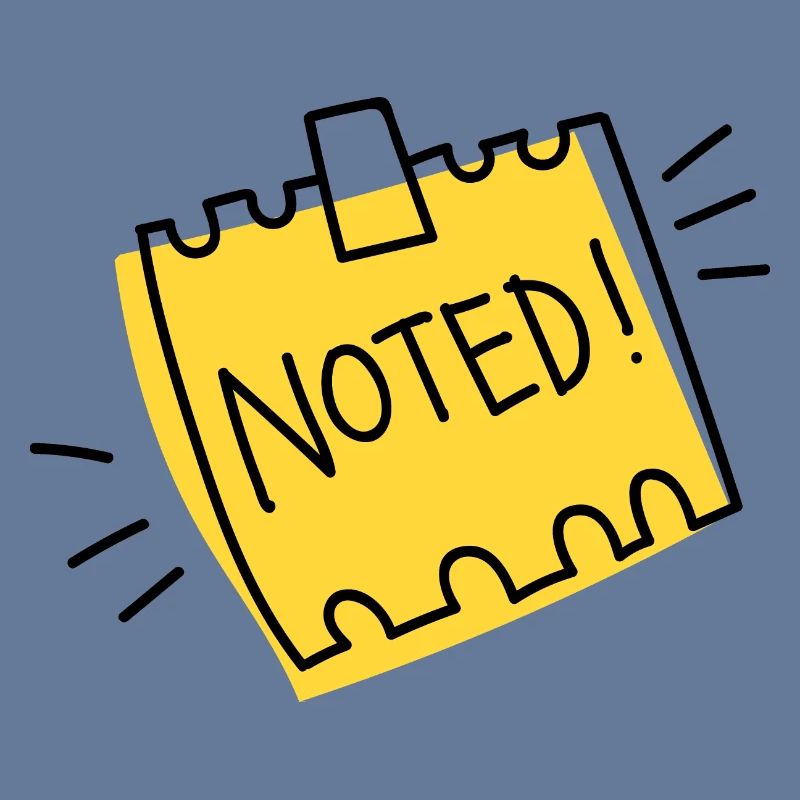 Note Note Note Sketch