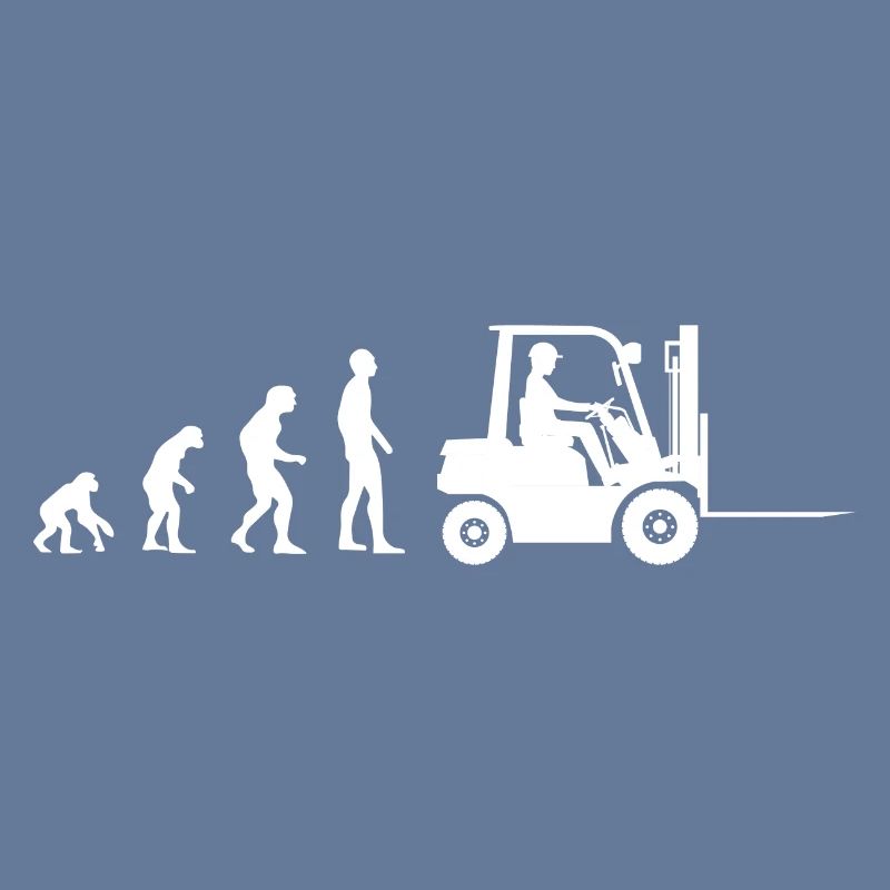Forklift Evolution Forklift Gift Fork