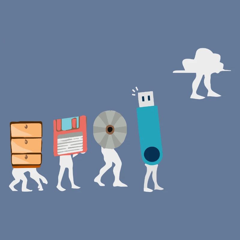 Cloud Computing Funny Programmer Data AI Software