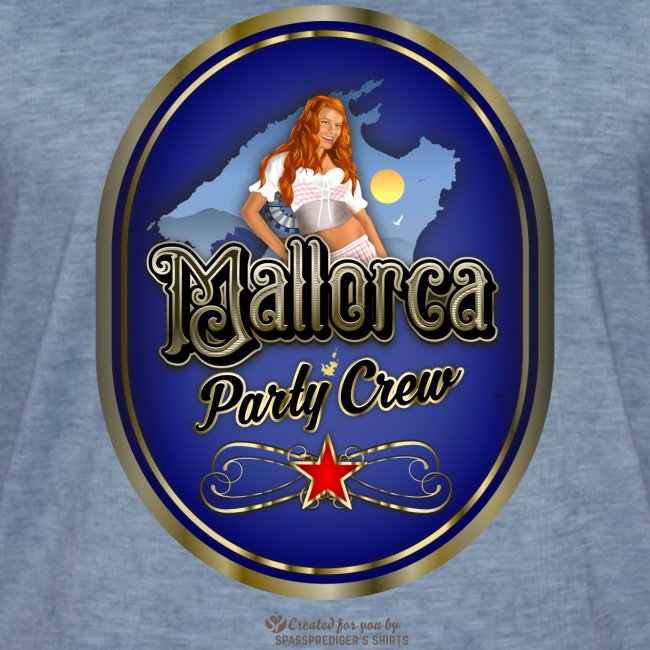 Mallorca Party Crew T -Shirt Design