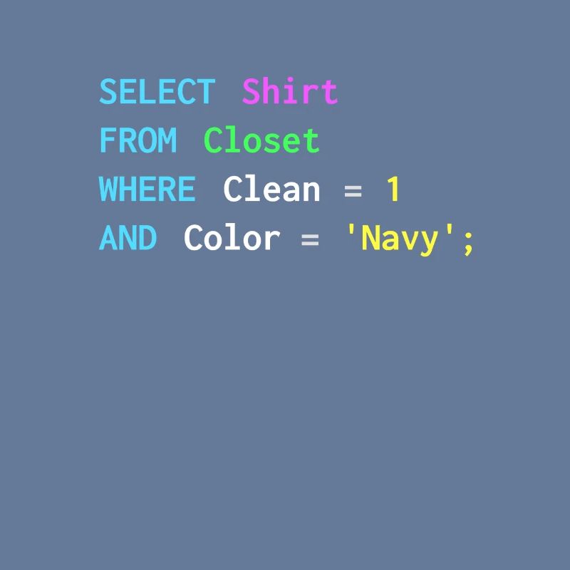 Conception SQL amusante pour les programmeurs sql, DBA,