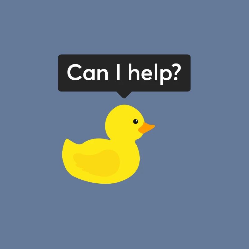 Programmierer Gummiente Debugging