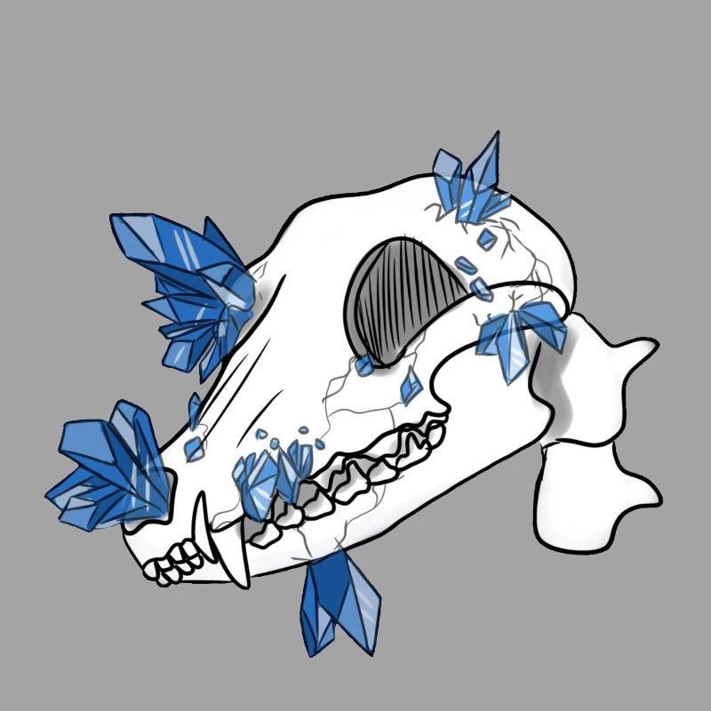 Crystal Skull - Canidae (by Leni Riosa)