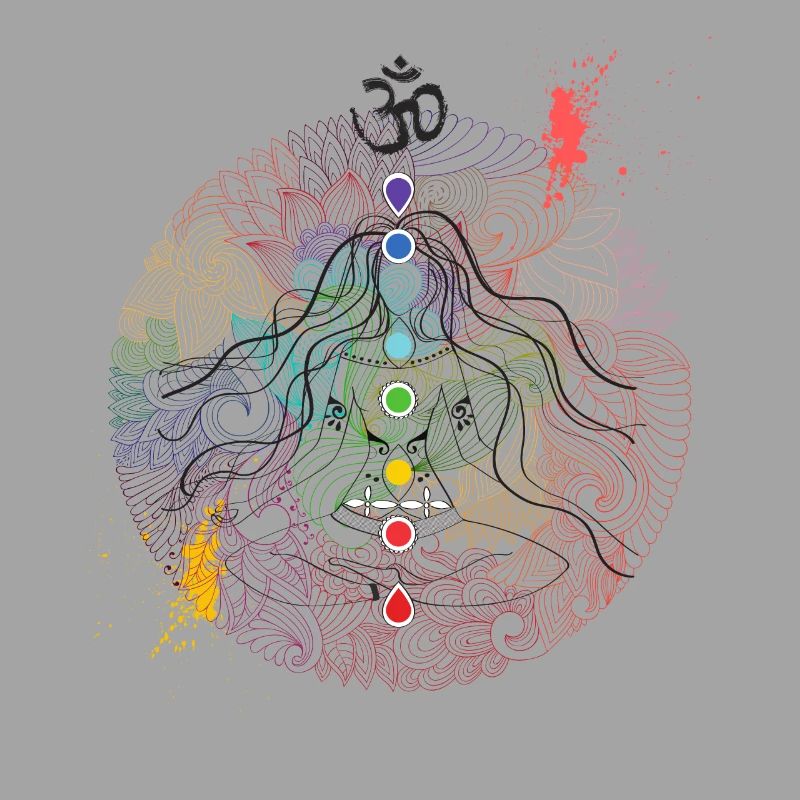 Meditation Buddhism psychedelic Om Rave Goa