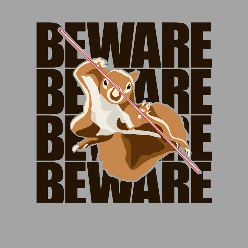 Beware Grey Squirrel Squirrel Fox Squirrel