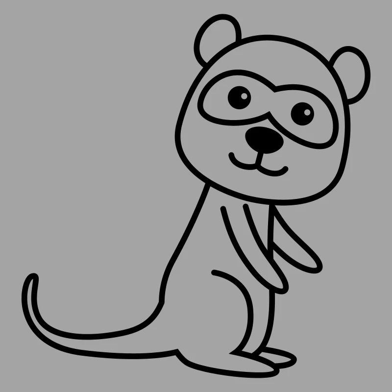 Erdmännchen Comic Tier