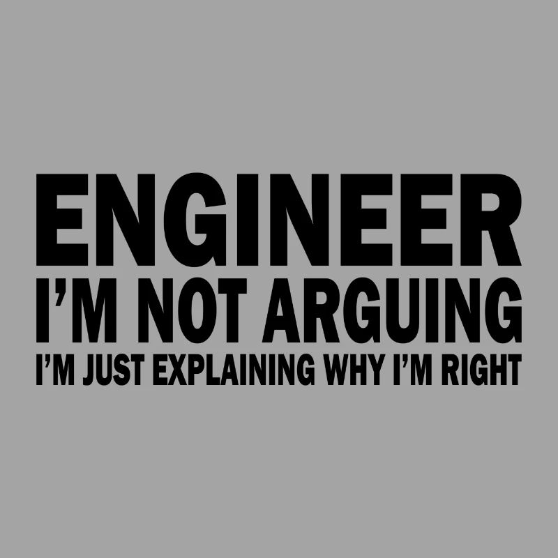 Engineer profession saying student gift