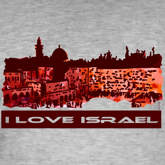 Jerusalem - I love Israel, Sunset-Motiv