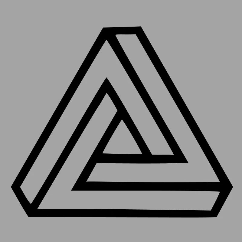 Triangle Visual Illusion