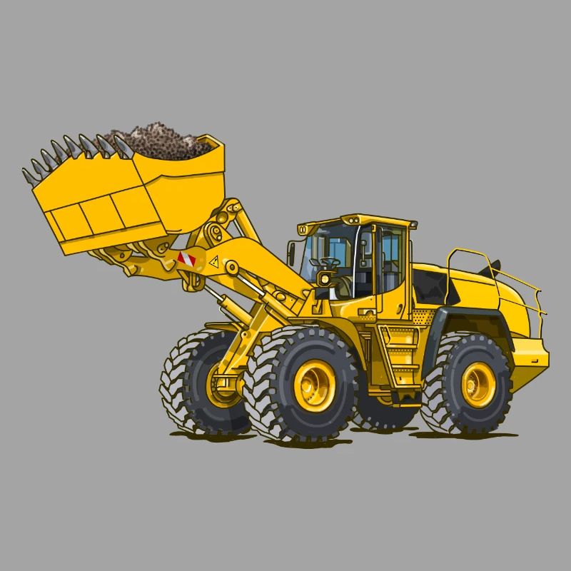 Wheel loader, construction machine
