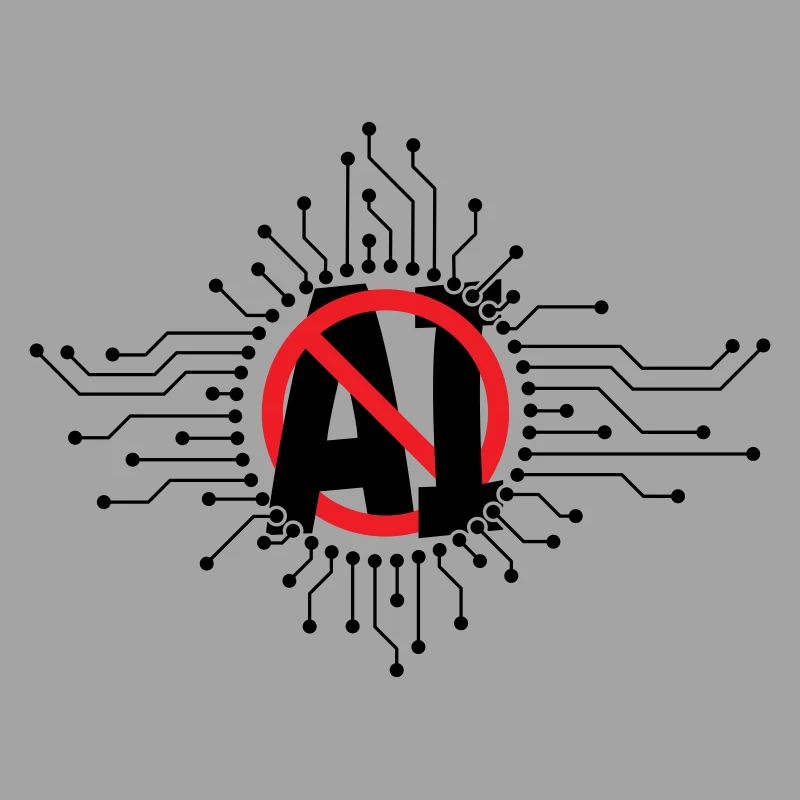 Stop, don't use artificial intelligence, AI.