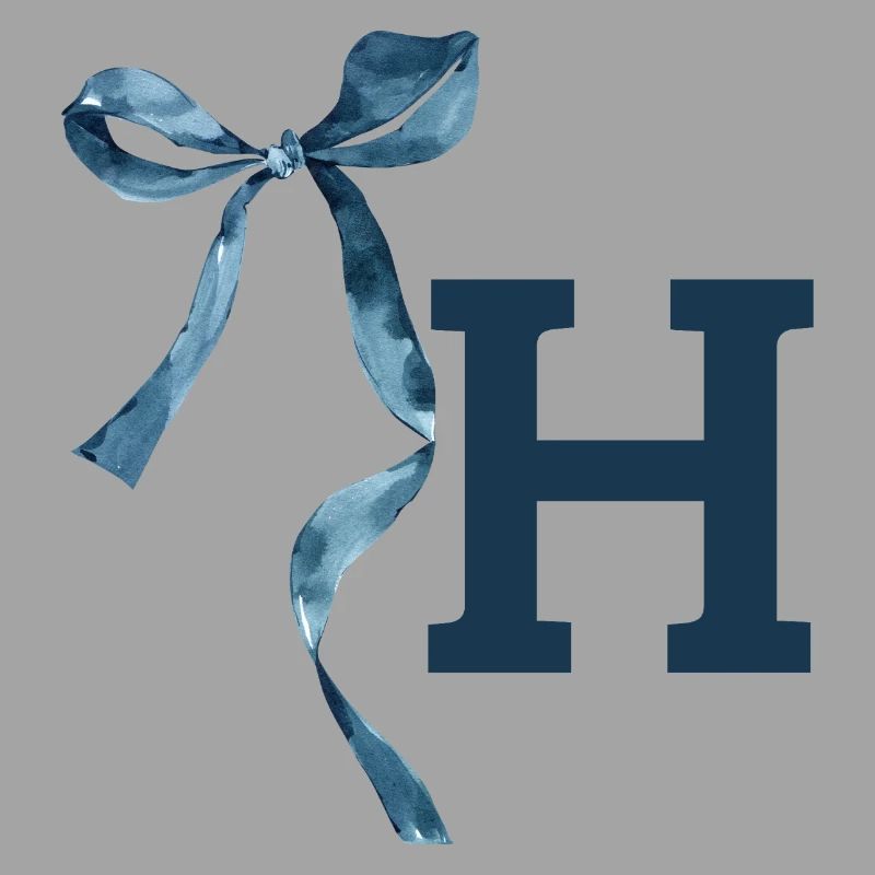 Monogram h gift idea
