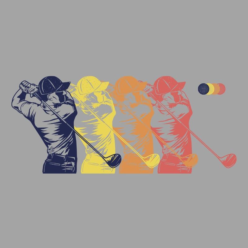 Golf Course Golfers Sequence