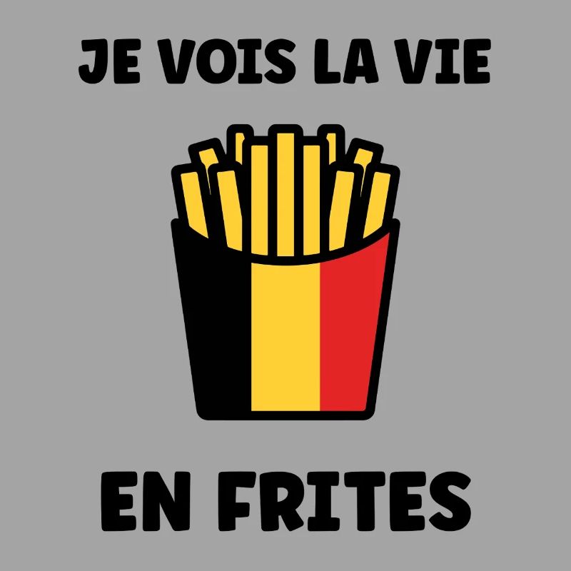 Frites Belges Drapeau Graphic
