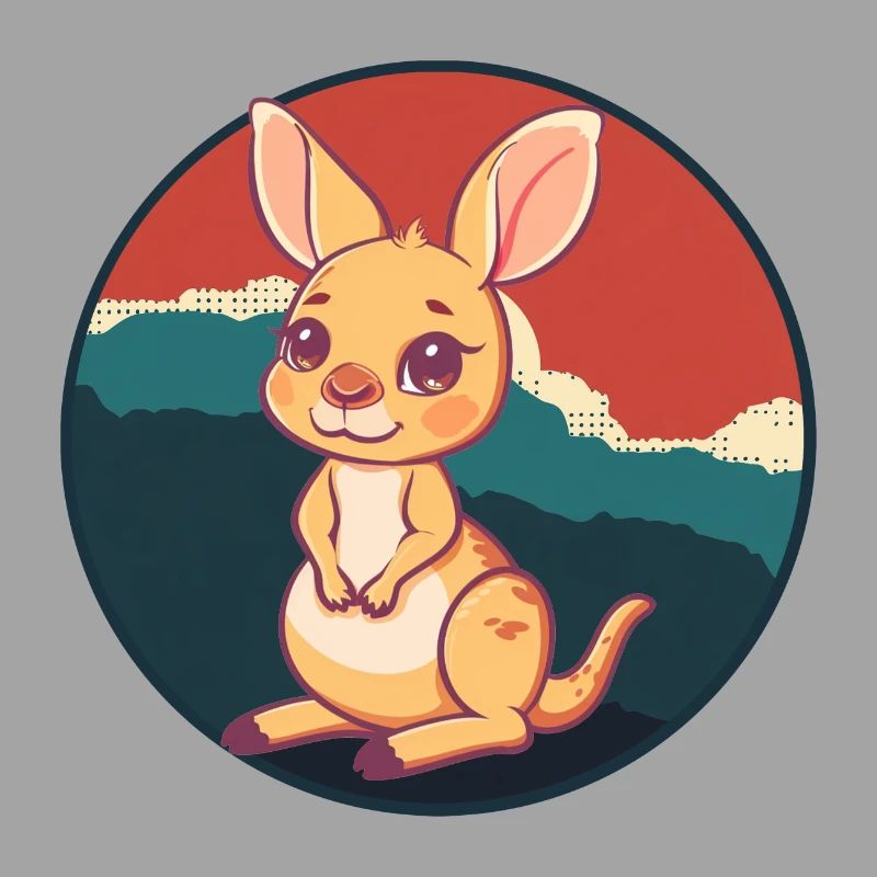 Kangaroo Aussie Kaenguru
