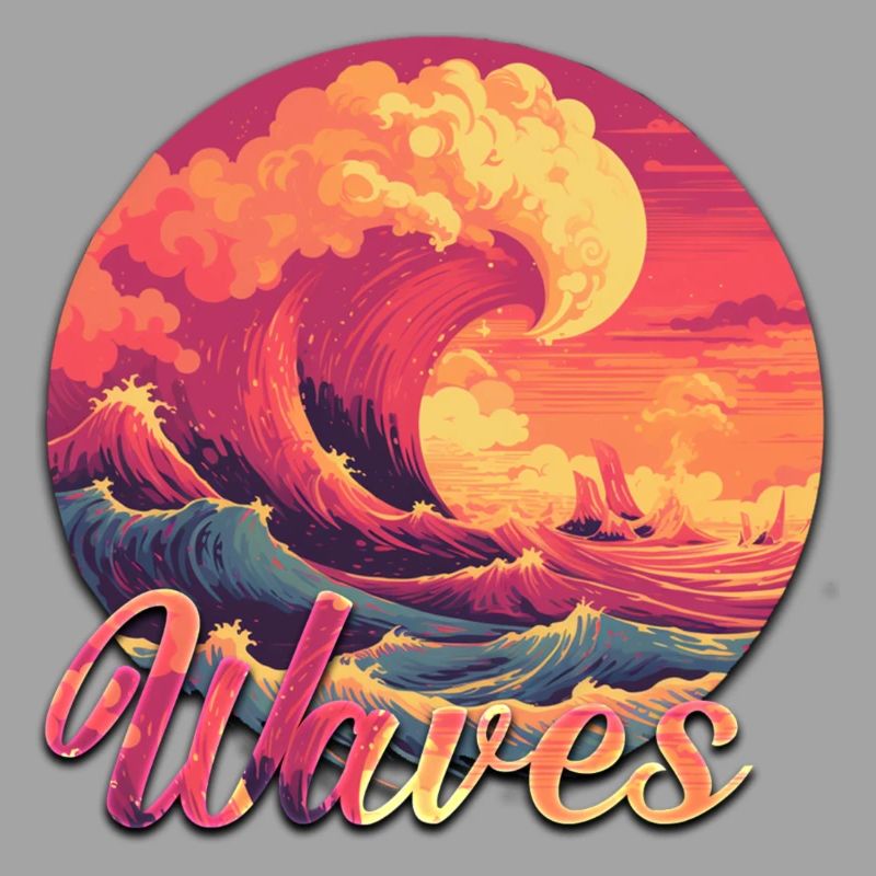 Waves Design coloré