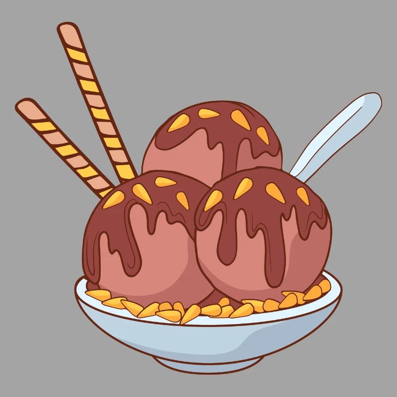 Crème glacée, crème glacée, crème glacée, crème glacée, boule, crème glacée, sundae