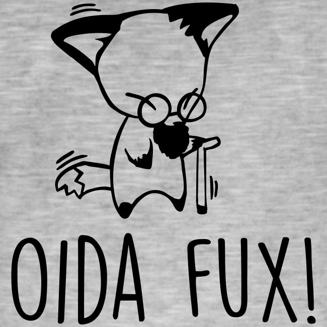 Vorschau: Oida Fux - Männer Vintage T-Shirt