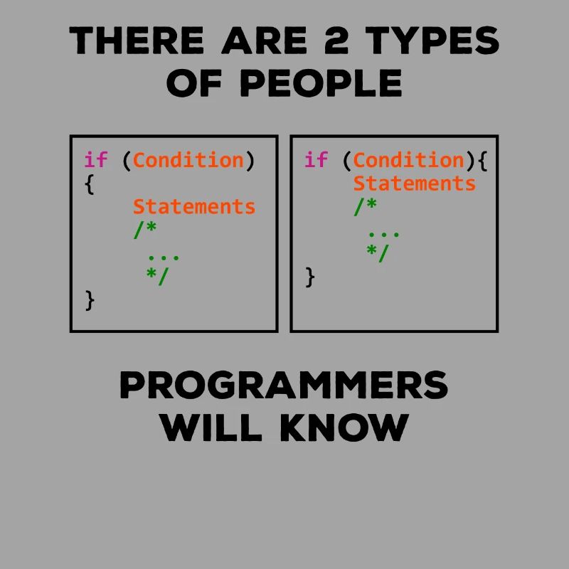 2 Arten von Personen Programmierer Programmierer f