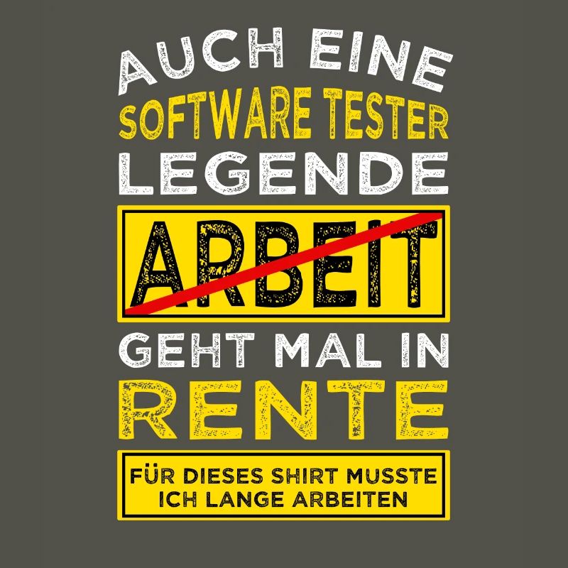 Software Tester Rente Rentner