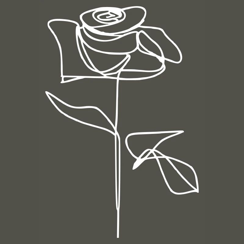 Rose 1 Oneline white