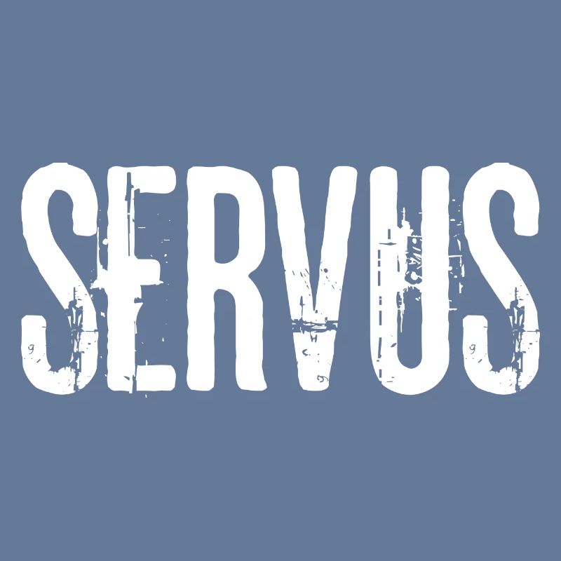 Servus Moin Hello Welcome Funny Fun Gift