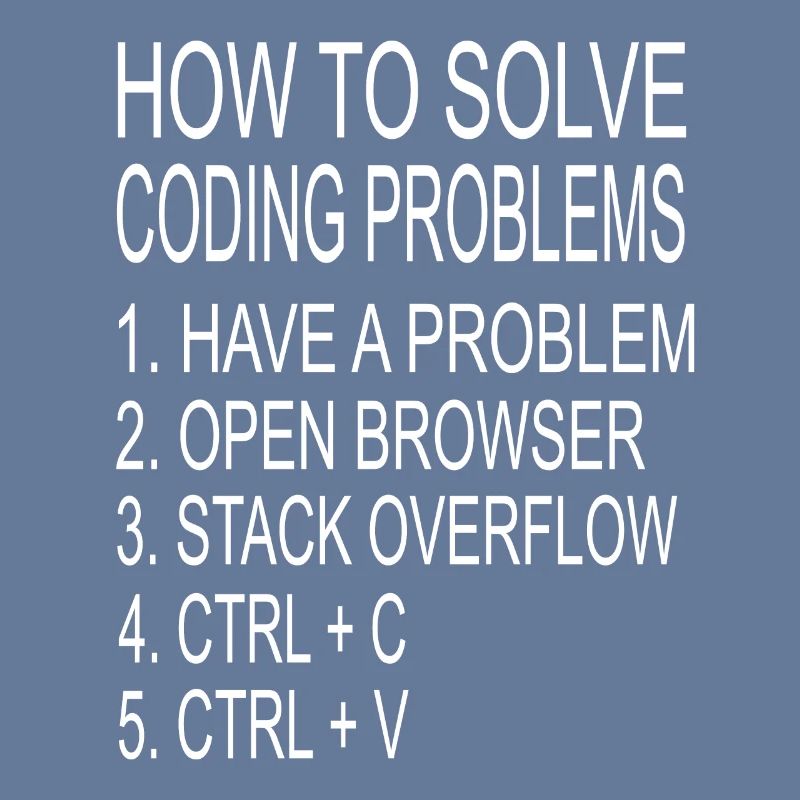 Programmer coder solving computer science problems