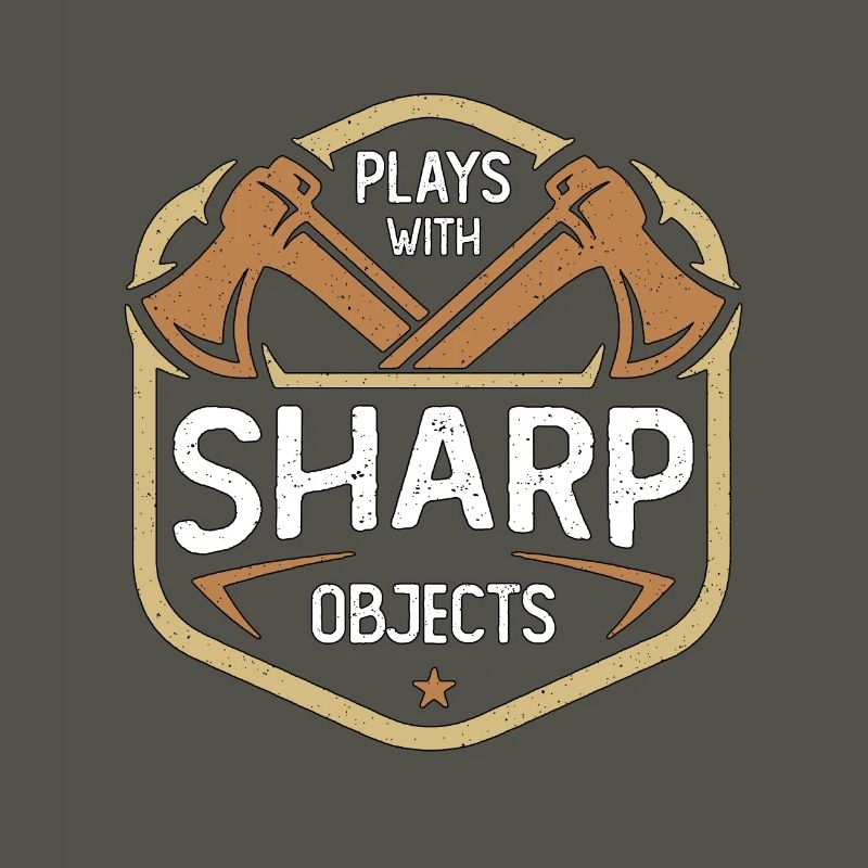 Axe Throwing Plays With Sharp Objects Double Ax