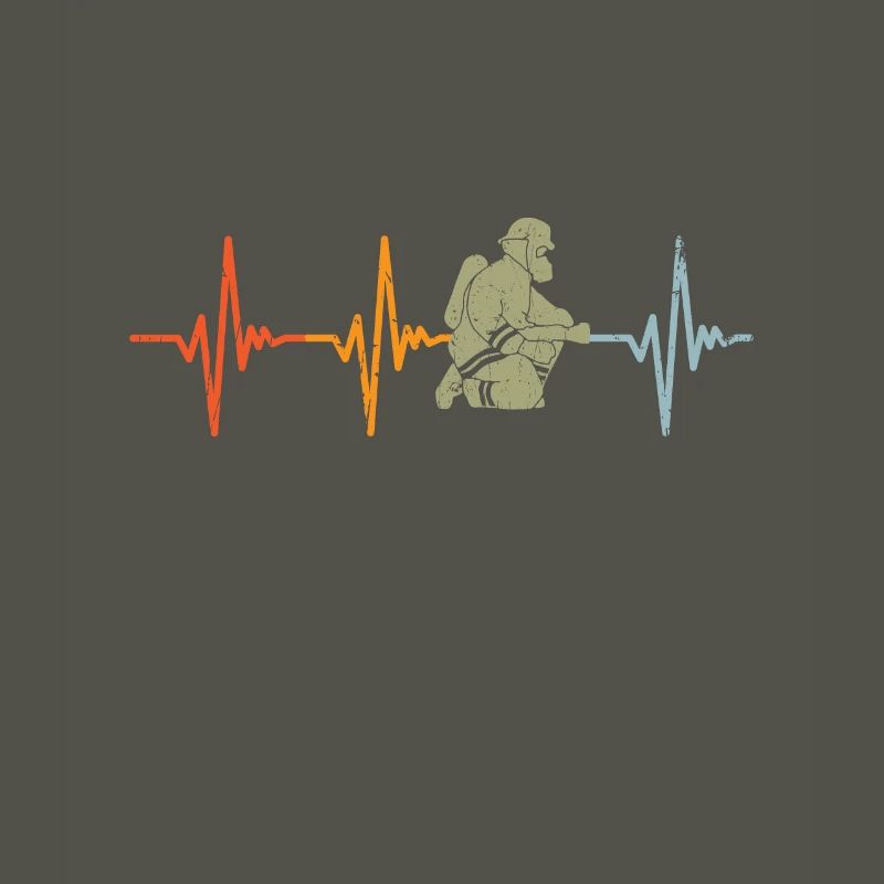 Heartbeat Pulse Pompier Pompier Pompier