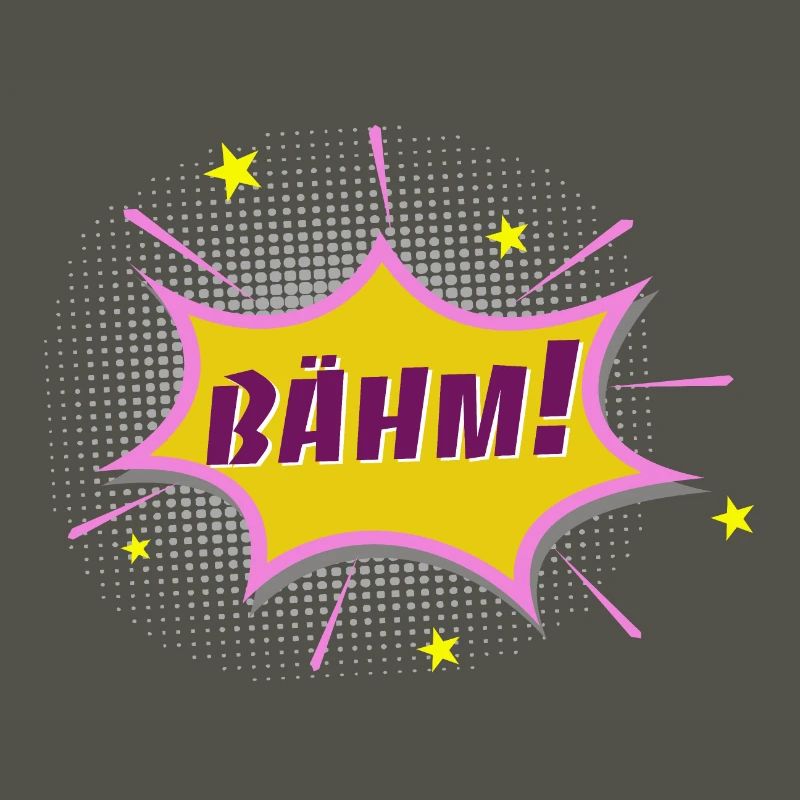 BÄHM Comicstyle Speechbubble Sprechblase Comic