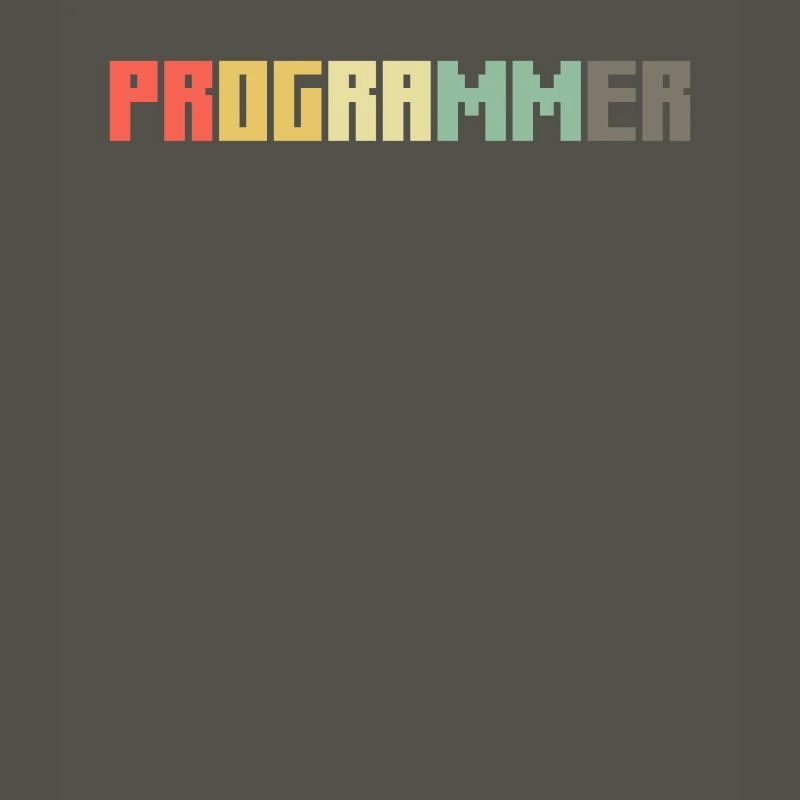 Vintage Programmierer Coder Retro Entwickler Nerd