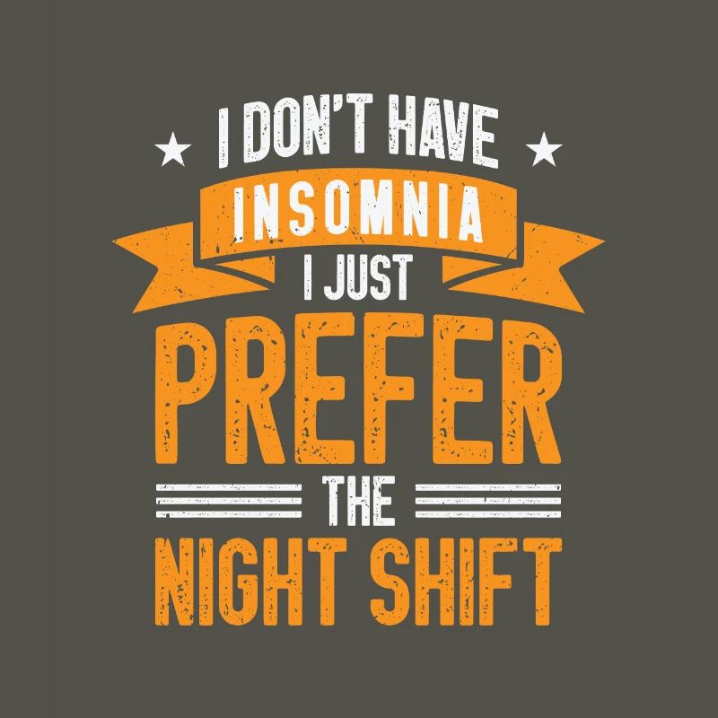 Night Shift Worker Graveyard Duty