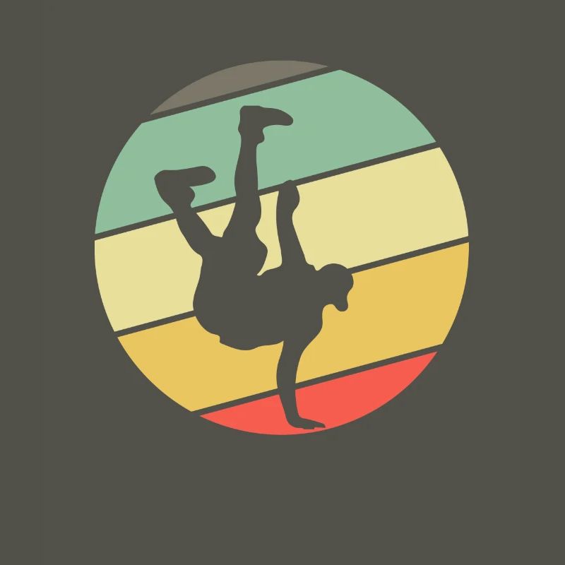 Retro Breakdance Bboying Breakdancing