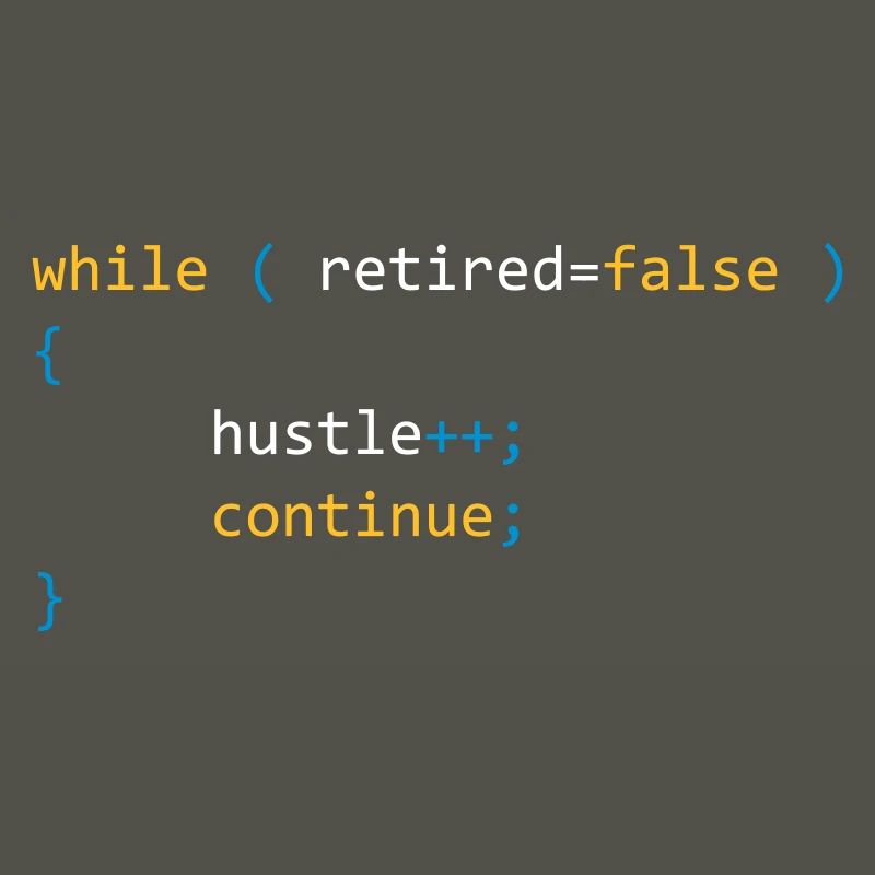 CONTINUER HÂTE EN CAS DE NON RETIRÉ - JAVA CODE