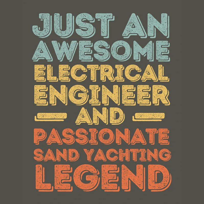 Electrical engineer sand sails retro