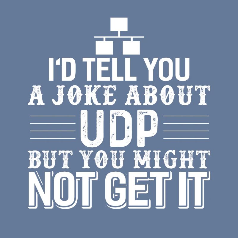 Informatique UDP blague programmeur d’ordinateur
