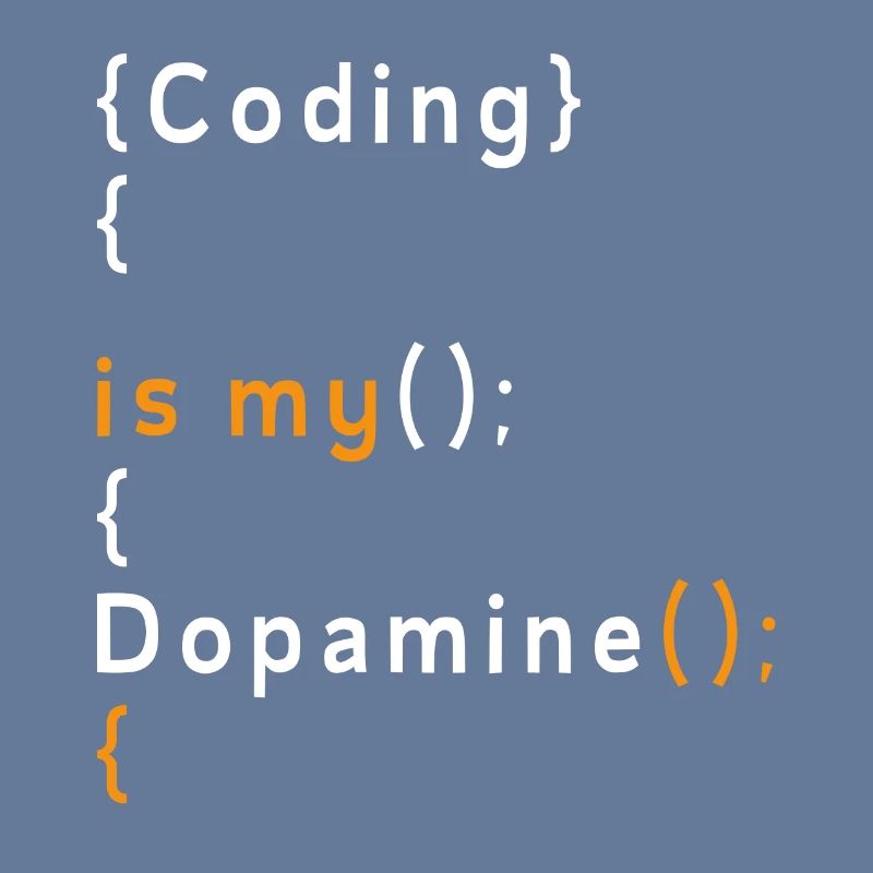 Drôle de codage est mon codeur de dopamine